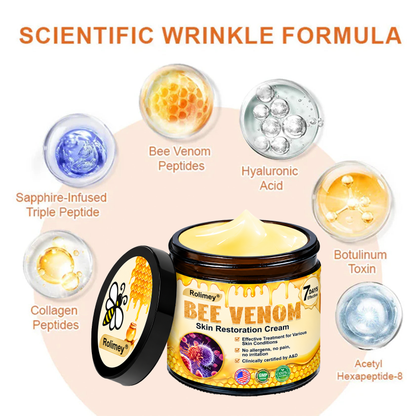 🐝Official Brand Shop丨Rolimey® 🐝Bee venom Pro Comprehensive Cream—Tightening for Skin Types