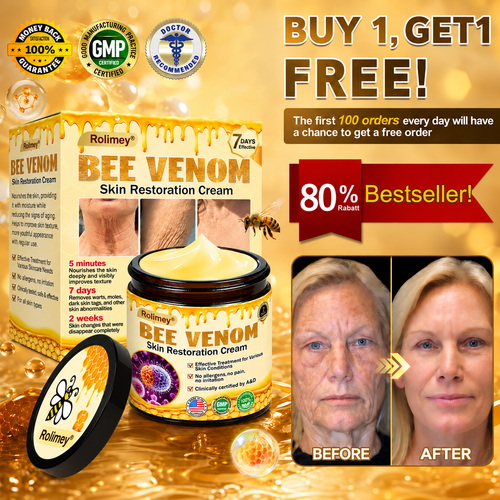 🐝Official Brand Shop丨Rolimey® 🐝Bee venom Pro Comprehensive Cream—Tightening for Skin Types