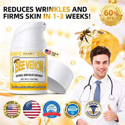 [Official Brand Store]🐝Rolimey® Bee Venom Retinol Skin Salve Ointment