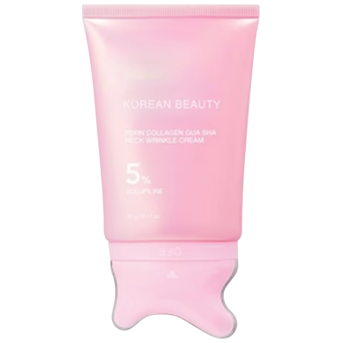 ✨ 5-Min Neck Lift Cream – PDRN Collagen Gua Sha, Firms Turkey Neck & Jawline