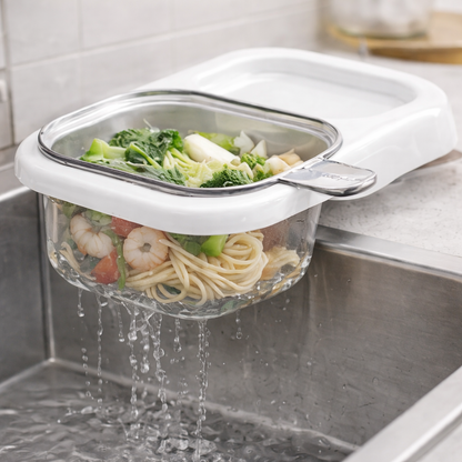 Julentia® Sink Strainer Basket – Clean, Drain & Organize in One