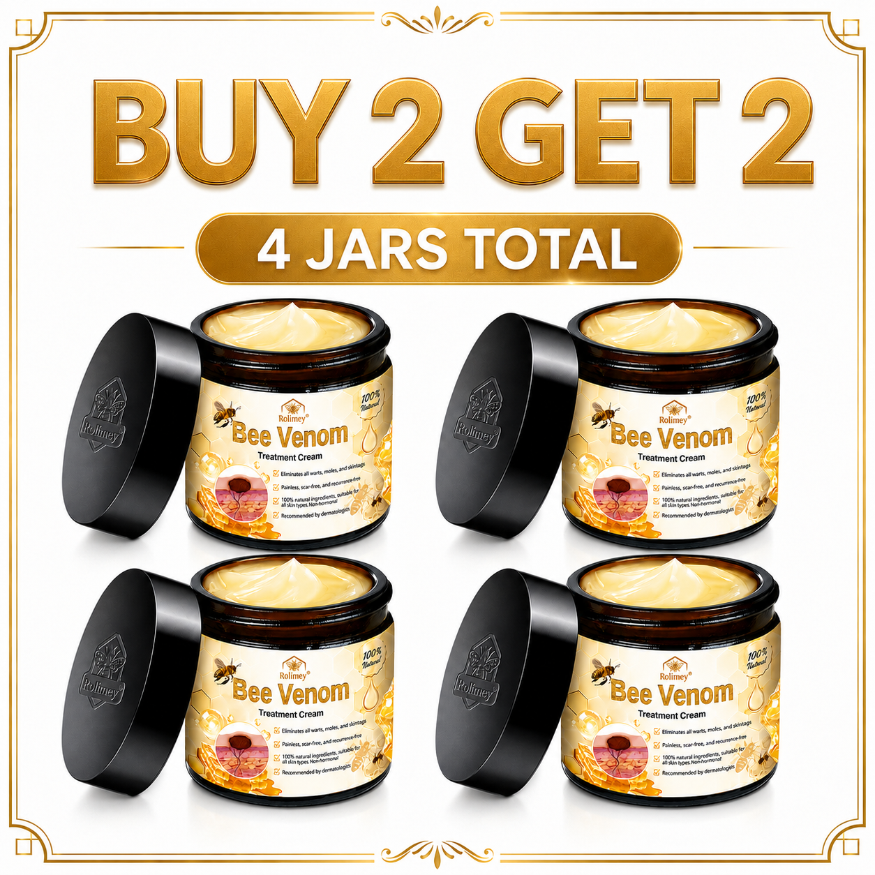🔥Buy 2 get 2 free (4 Jars⏰ Flash sale）