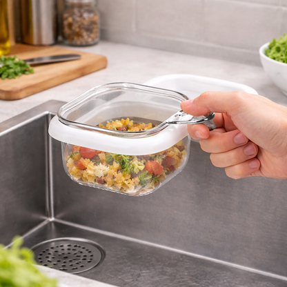 Julentia® Sink Strainer Basket – Clean, Drain & Organize in One