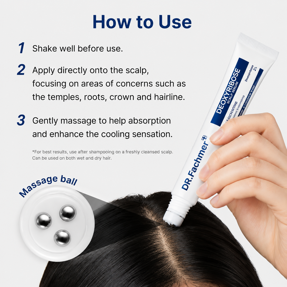 🔥 50% OFF | DR.Fachmer® Advanced Deoxyribose Scalp Serum – Korean-Inspired Hair Care
