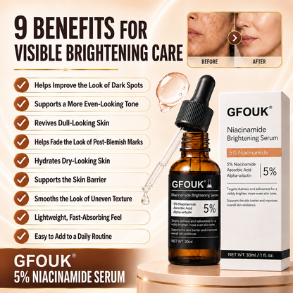 🔥 Over 100,000 units sold ❤️– GFOUK® Niacinamide Brightening Serum