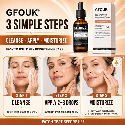 🔥 Over 100,000 units sold ❤️– GFOUK® Niacinamide Brightening Serum